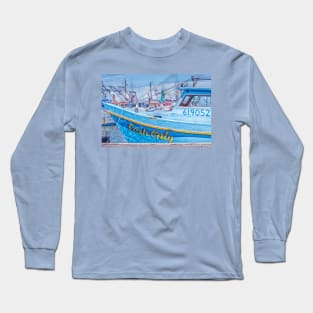 Ca$h Only - Fishing Boat Long Sleeve T-Shirt